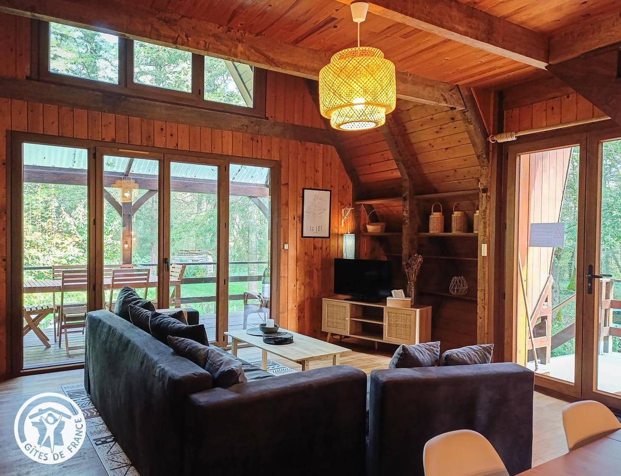 Le Chalet in Pinsac, Massif Central