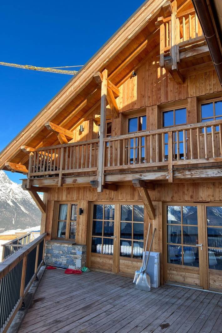 Chalet pour 12 personnes, avec balcon à Villard-Reculas - 2