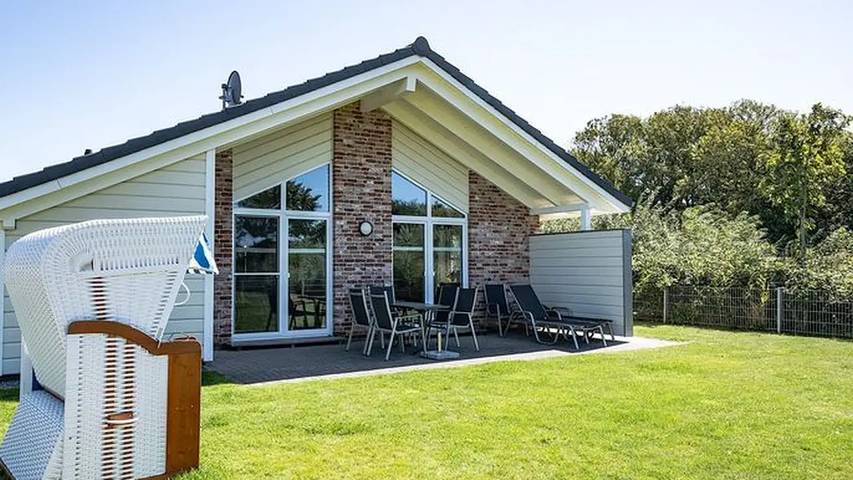 Ferienhaus für 5 Personen, mit Sauna und Garten, mit Haustier