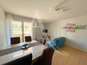 Gîte pour 6 personnes, avec balcon dans Port de Sète