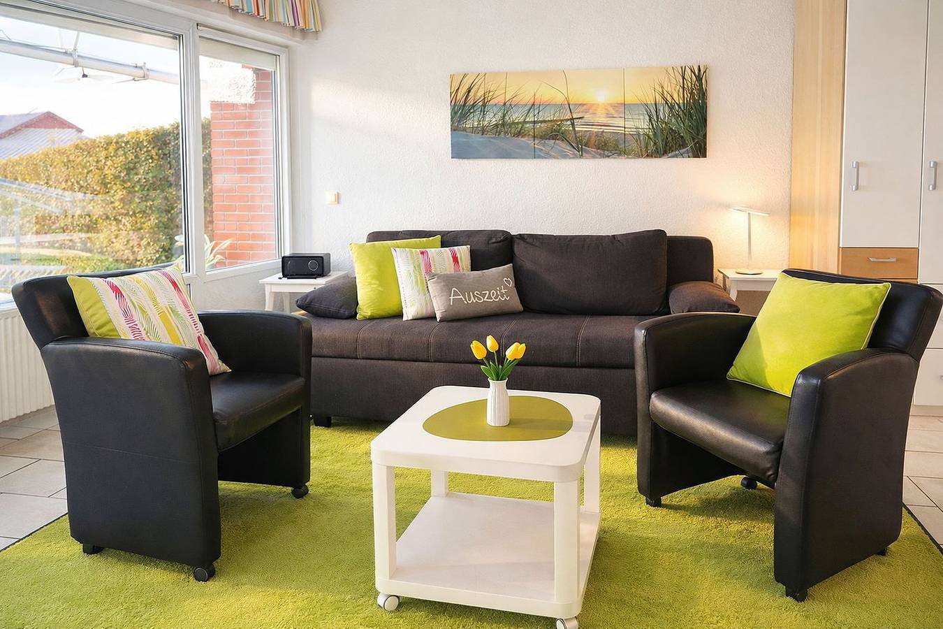 Ganze Wohnung, Ferienwohnung Strandmuschel in Schillig: Komfortables Wohnen nahe Sandstrand in Schillig Strand, Wangerland