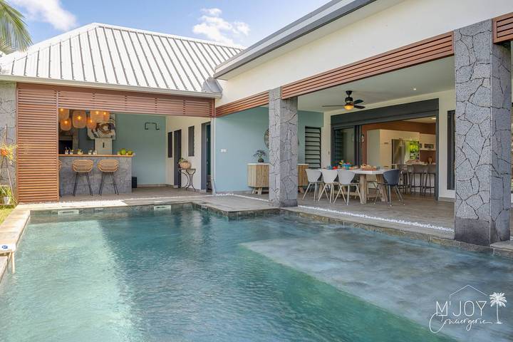 Appartement de vacances pour 10 personnes, avec piscine et jardin sur l' Île de la Réunion - 3
