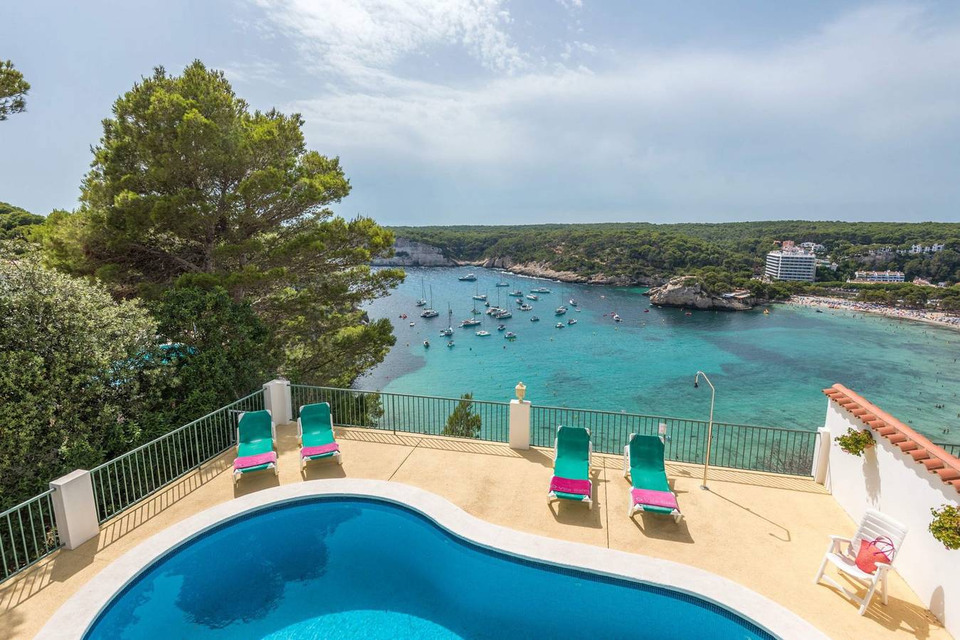 Villa Anni with Private Pool in Cala Galdana, Ferreries