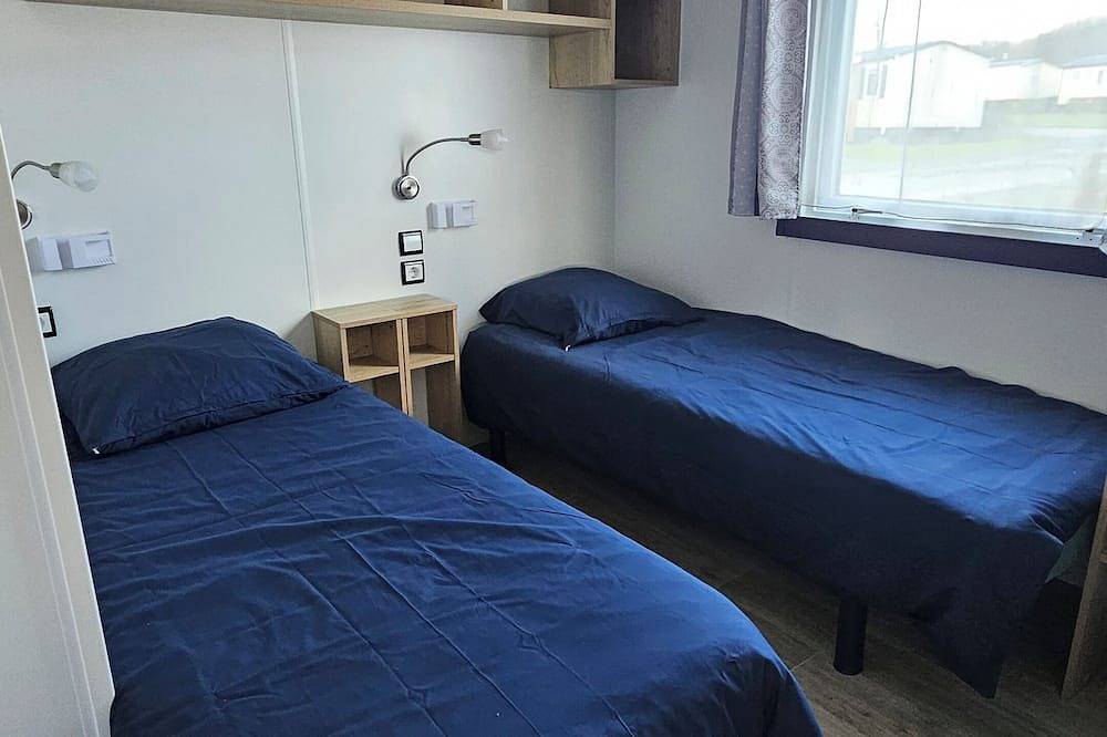 Mobil home 4 pers +1 bb , proche plages du débarquement in Saint-Hubert-des-Biards, Région de Bayeux