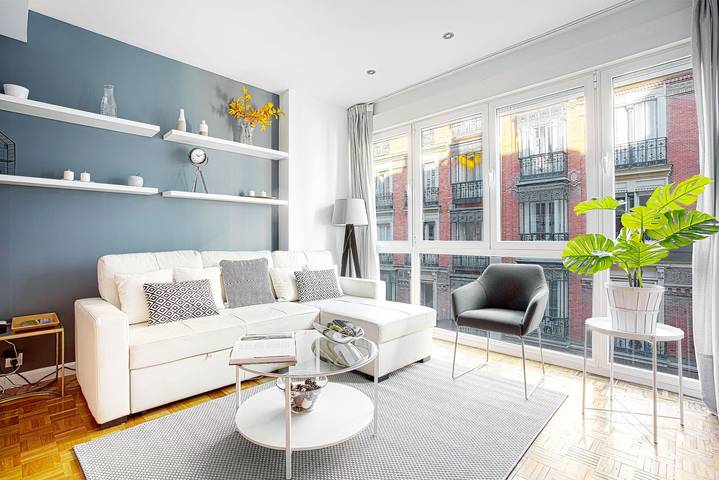 Apartment for 2 people, with balcony in Madrid