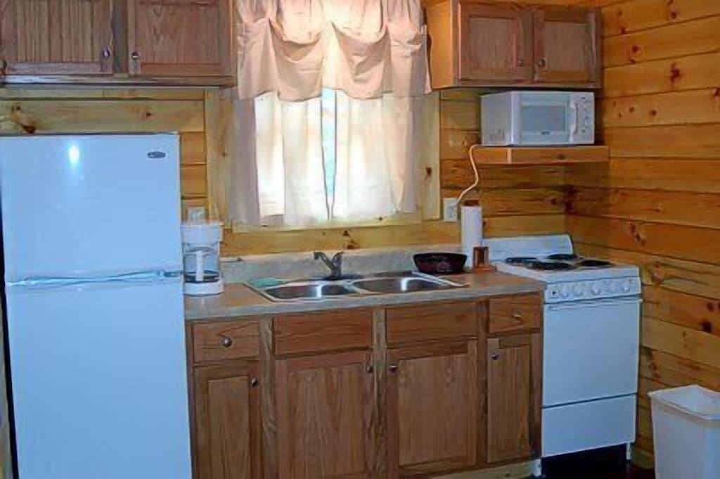 Kabine-Eigenes Badezimmer-Standard-Lovebirds Cabin in Hocking Hills