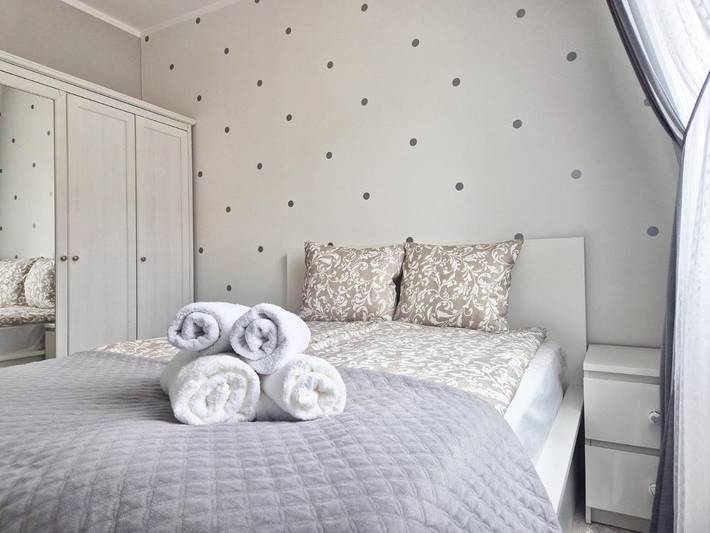 Apartament wakacyjny dla 2 osób, z balkon w Lębork