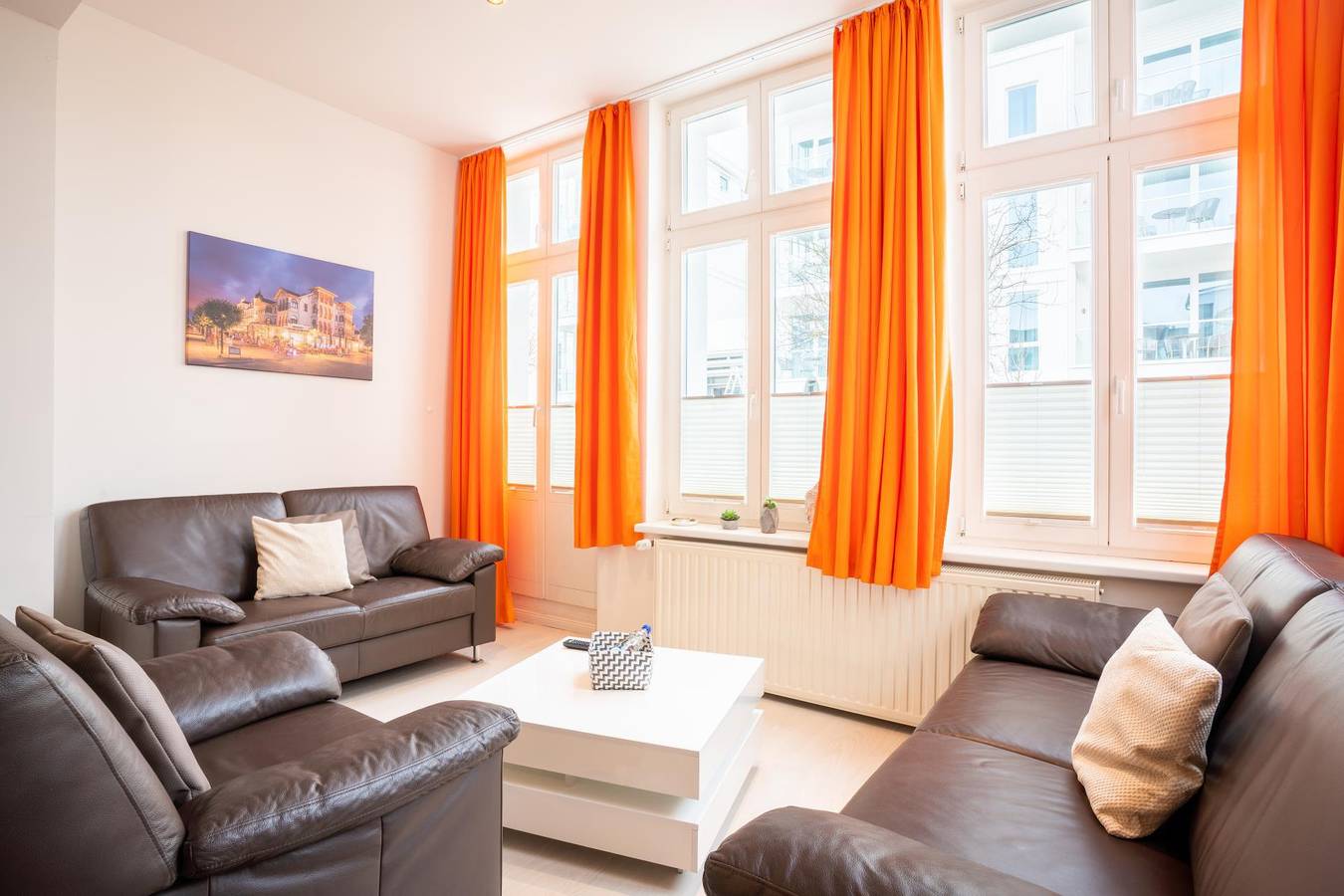 Ganze Ferienwohnung, Familienfreundliche Wohnung mit Wickelmöglichkeit in 2. Reihe vom Strand in Drei Kaiserbäder, Heringsdorf