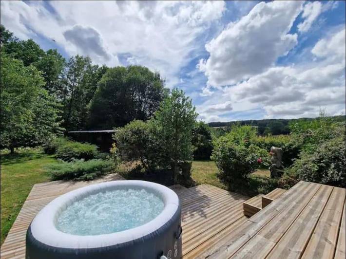 Maison de vacances pour 6 personnes, avec jardin et vue