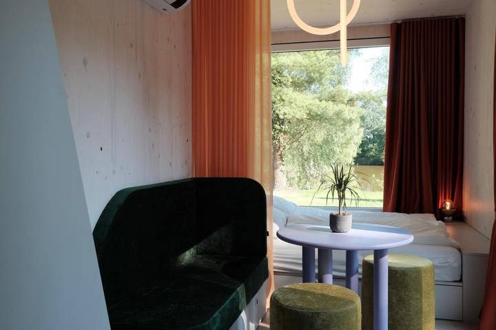 Ferienhaus für 4 Personen, mit Terrasse und Garten sowie Pool und Seeblick im Münsterland - 2