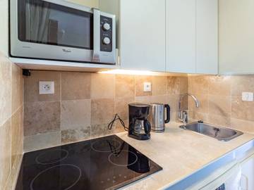 Ferienwohnung für 4 Personen, mit Garten und Ausblick sowie Terrasse, mit Haustier in Giens