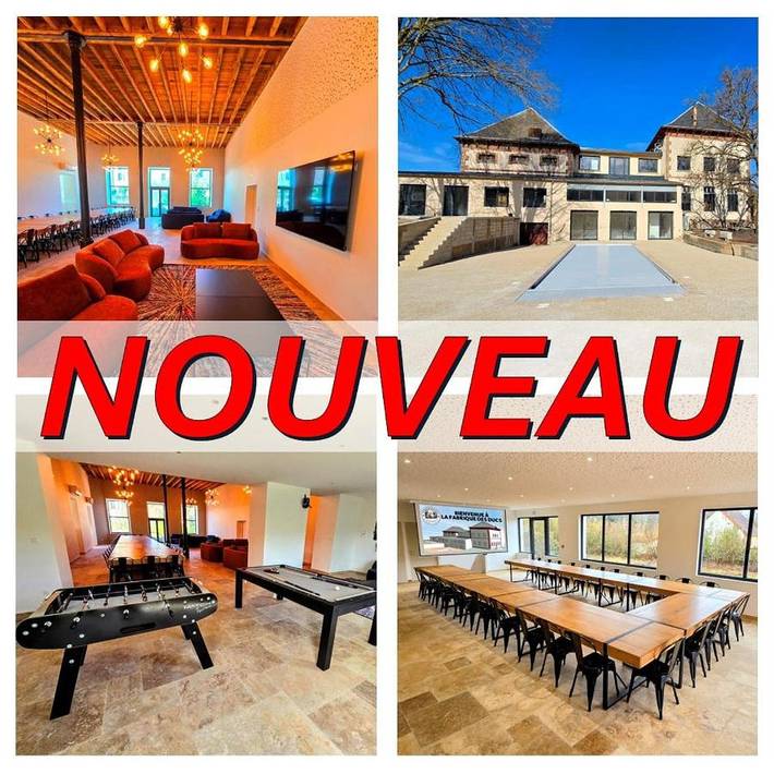 Villa pour 64 personnes, avec jardin et piscine