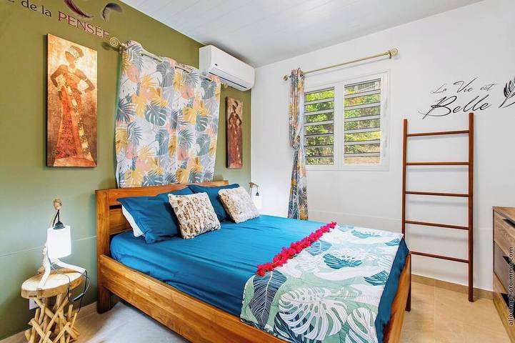 Chalet pour 2 personnes, avec balcon et jardin en Martinique - 3