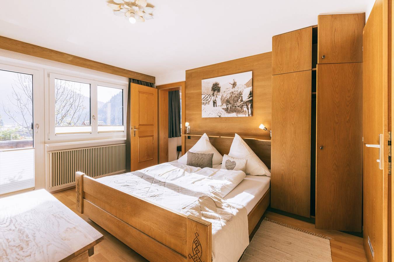 Ganze Wohnung, Apartment 'Gaichtspitze - 8' mit Bergblick, gemeinsamer Terrasse und Wlan in Nesselwängle, Außerfern