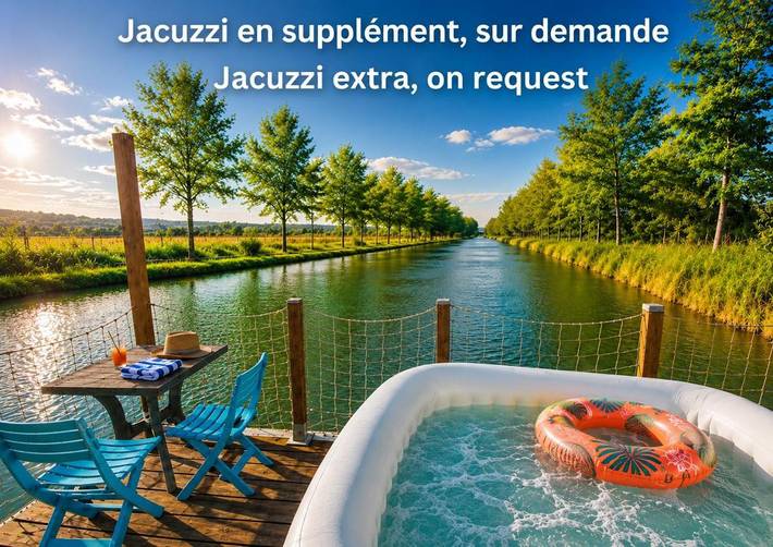 Bateau pour 5 personnes, avec piscine ainsi que balcon et jacuzzi, adapté aux familles dans Côte-d'Or - 2