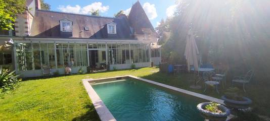 Gîte pour 2 personnes, avec piscine et jardin en Indre-et-Loire