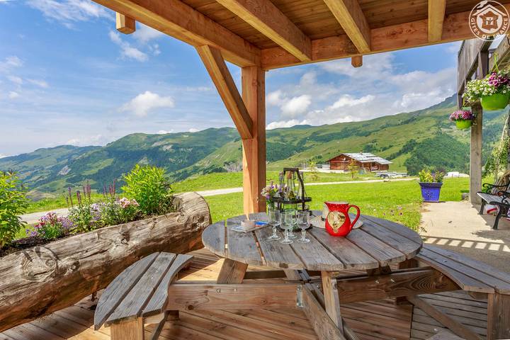Gîte pour 6 personnes, avec piscine à Hauteluce - 4