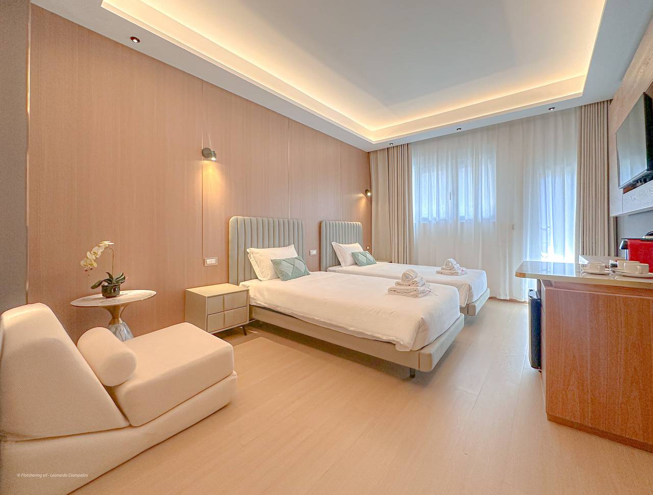 Galvani Luxury Suites - Twin room in Milán, Provincia de Milan