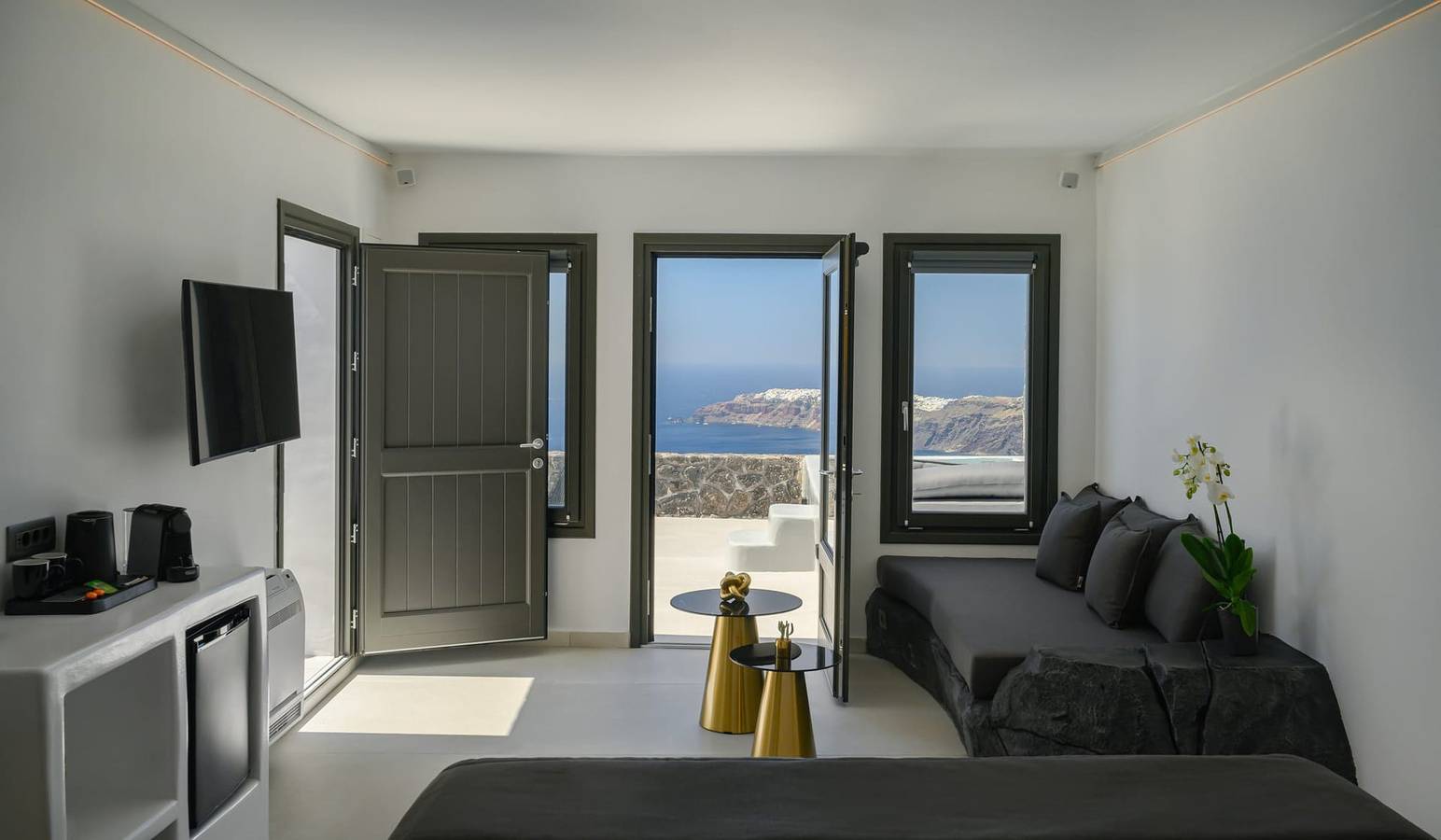 Incredible Santorini Suite | Elysia Suite | Breathtaking Sea Views | Private Furnished Terrace with Heated Plunge Pool | Adults Only | Imerovigli in Imerovigli, Santorini