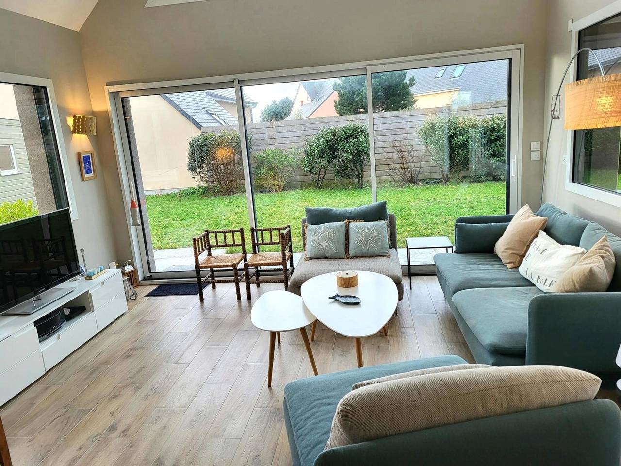 Villa 'Des Havres' con terraza privada, jardín privado y Wi-Fi in Saint-Germain-sur-Ay, Coutances y alrededores