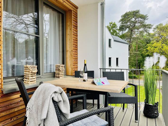 Ferienwohnung für 4 Personen, mit Balkon in Baabe - 4