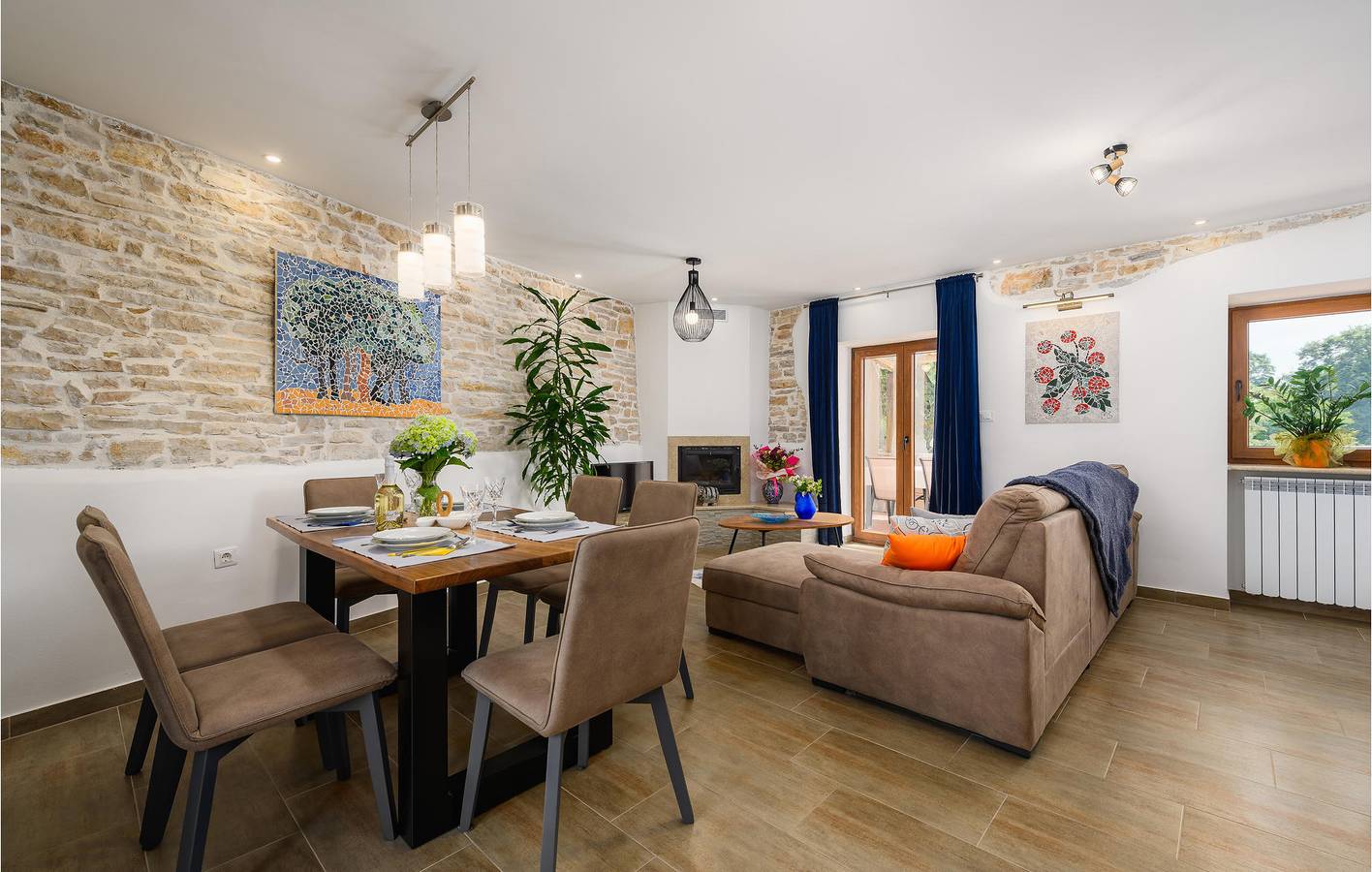 Ferienhaus für 6 Personen mit Terrasse in Pazin, Zentralistrien
