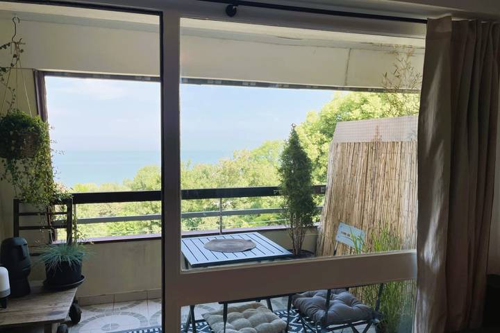Appartement de vacances pour 2 personnes, avec balcon à Trouville-sur-Mer