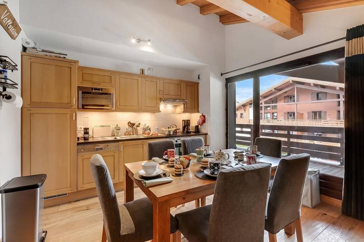 Ganze Wohnung, L'Ours Bleu B33 Ski-In at Vallorcine| Shared Pool, Gym & Wellness in Vallorcine, Mont-Blanc-Massiv