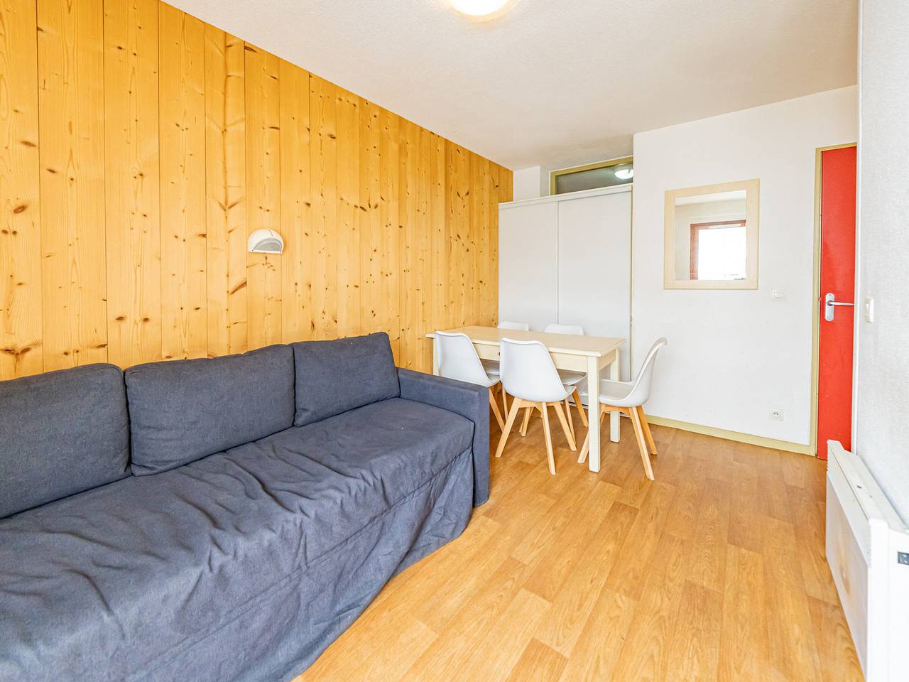 Ganze Wohnung, Helle Wohnung in St-François-Longchamp, 2 Schlafzimmer, direkt an der Piste, 6 Pers. in Saint-François-Longchamp, Le Grand Domaine