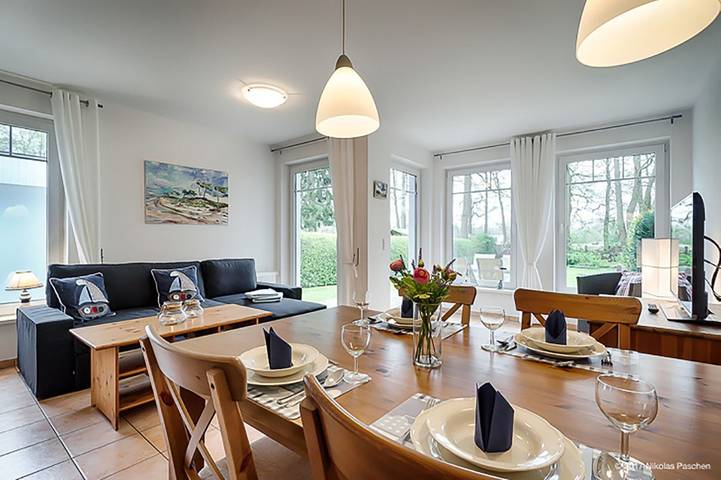 Ferienwohnung für 4 Personen, mit Garten und Sauna in Prerow