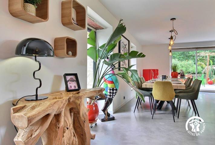 Gîte pour 9 personnes, avec sauna ainsi que jardin et terrasse à Plougoumelen - 3