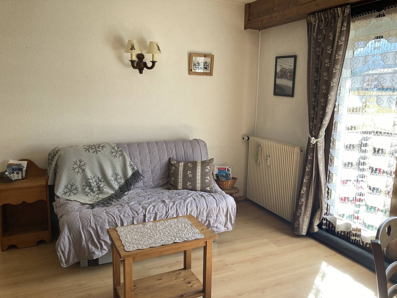 Studio entier, Appartement cosy pour 2 avec Wifi à Samoëns in Samoëns, Région de Bonneville
