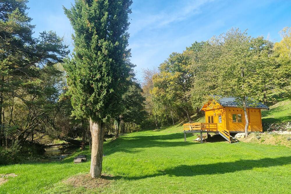 Le Chalet des Bois (optional spa) in Gréolières, Region de Cannes