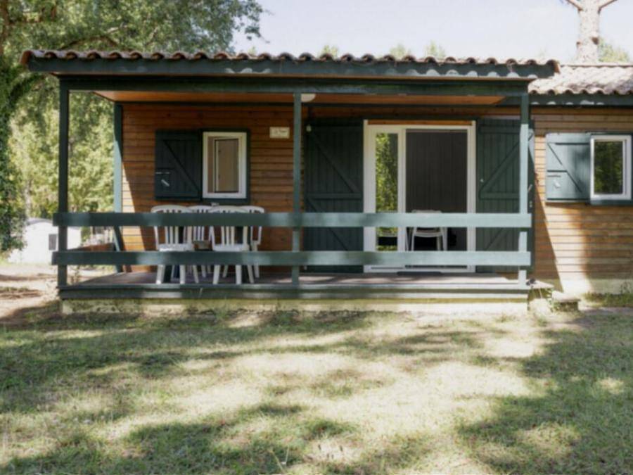 Camping Ile du Pont  - Chalet 4 personas - Casa de campo clásica 2bed. 4 in Mirande, Gers