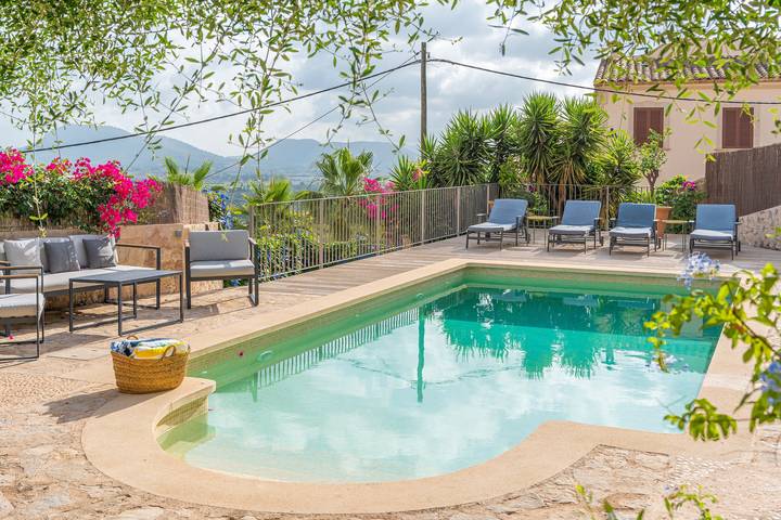 Apartamento para 8 personas, con Balcón y Jardín