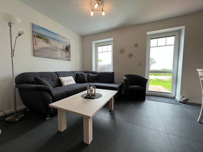 Ferienwohnung für 4 Personen, mit Terrasse und Garten sowie Ausblick in Krummhörn - 3