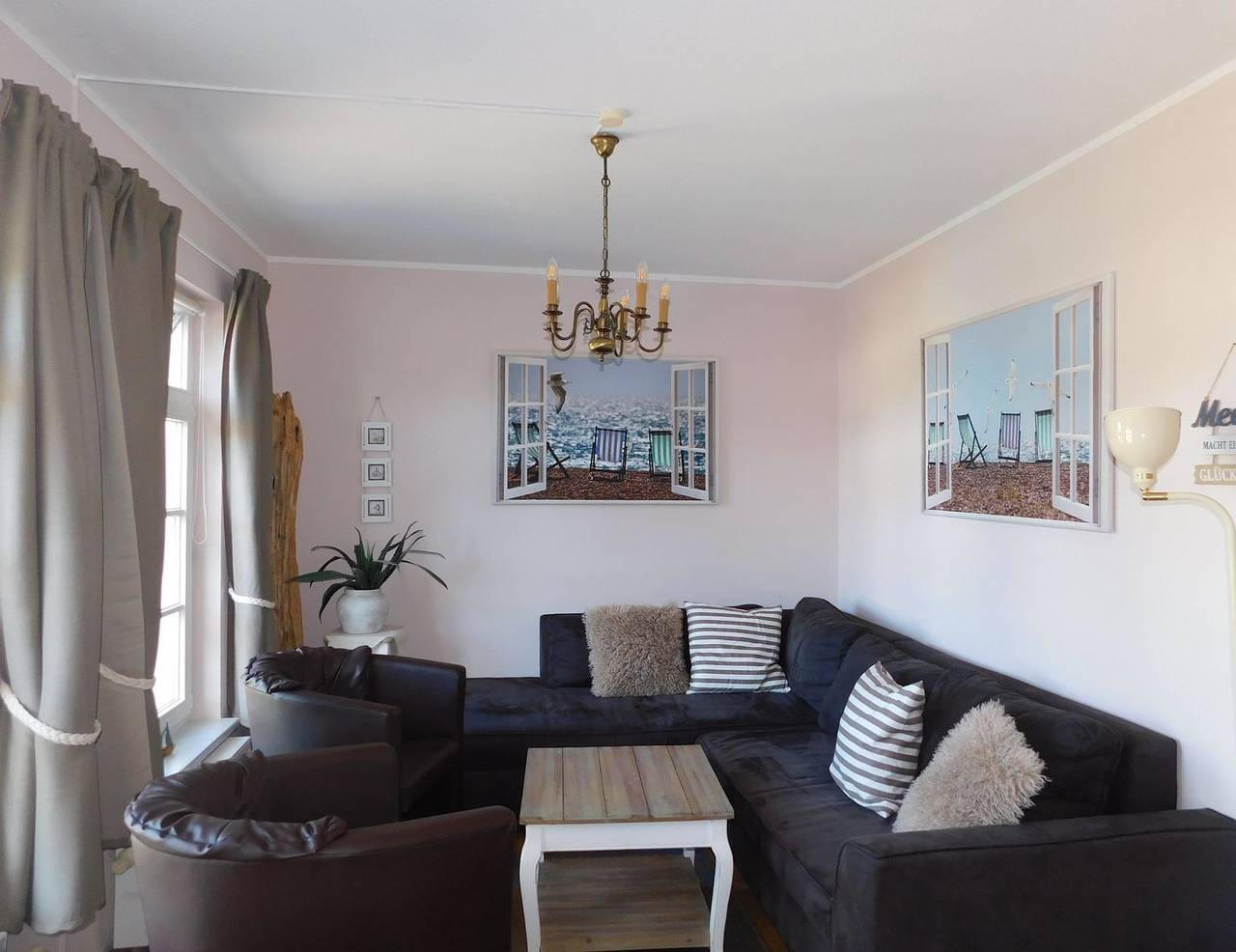 Ganze Wohnung, Ferienwohnung "Windjammer" im Ortskern von Ahrenshoop ca. 65 m² für 2-5 Personen in Ahrenshoop, Fischland