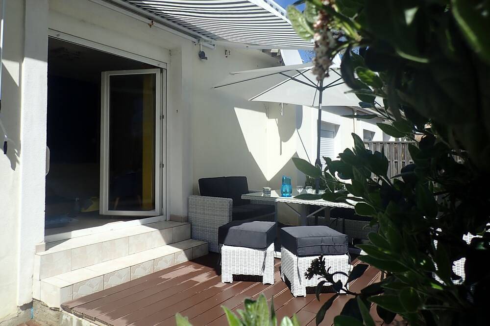 Modernes, klimatisiertes Haus, 5 Gehminuten vom Strand entfernt, ruhig. 3 schlafzimmer. in Bouzigues, Mittelmeerküste (Frankreich)