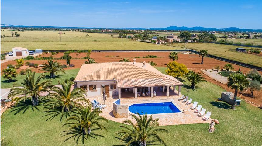 Finca am Strand für 6 Personen, mit Terrasse und Garten in Es Trenc - 2