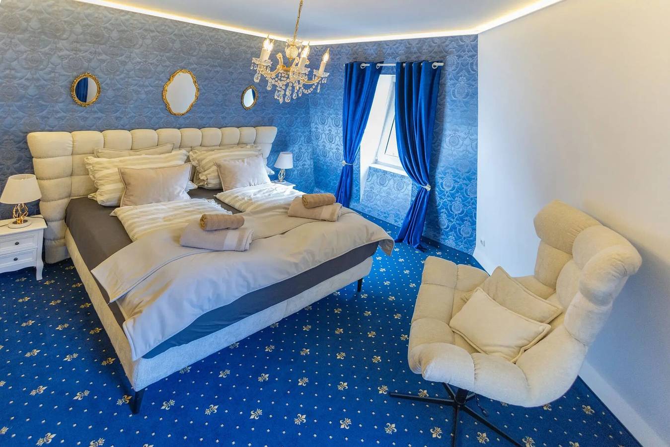 Ganze Wohnung, Ferienwohnung Nachtigall im Schlössle Seeburg – stilvoll wohnen in der Schwäbischen Alb in Bad Urach, Neckar-Alb