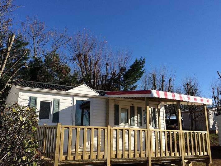 Mobil home pour 5 personnes, avec bassin pour enfant à Limeuil - 3