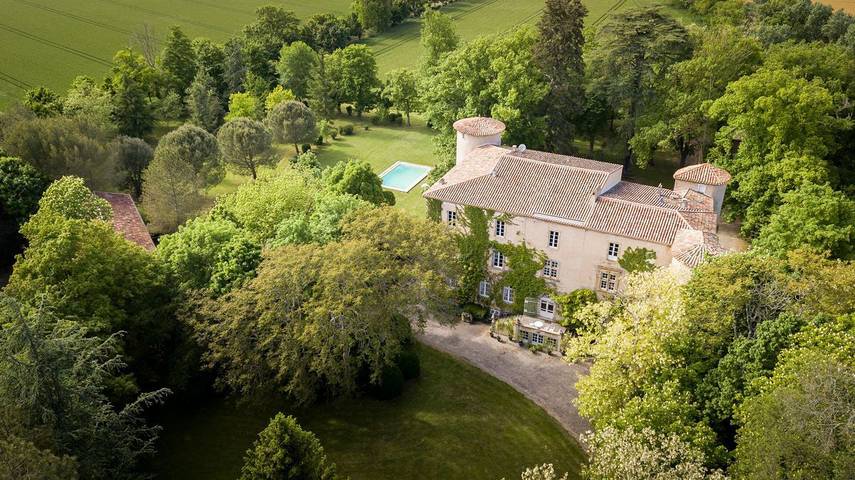 Château pour 29 personnes, avec jardin et terrasse, animaux acceptés dans l' Aude - 2