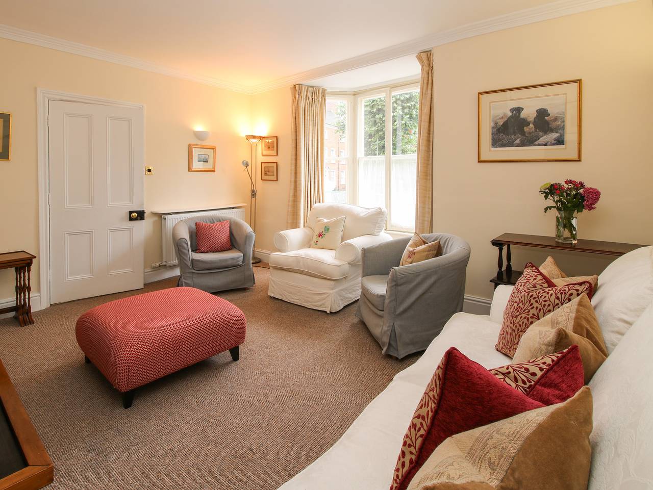 Dinham Court in Ludlow (Shropshire), Shropshire Hills