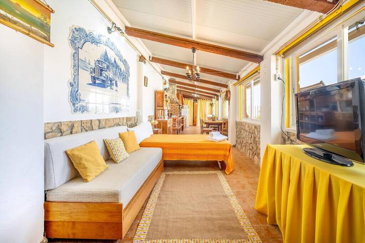 Casa de vacaciones para 3 personas, con Terraza además de Jardín y Piscina en Lisboa y alrededores - 4