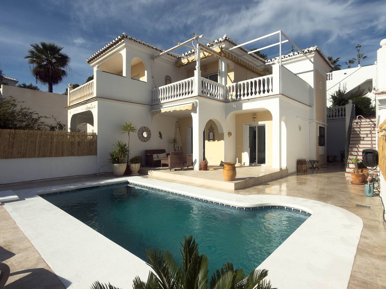 Holiday Home 'Rd02 La Casa Hermosa' with Sea View, Wi-Fi and Air Conditioning in Torrox Costa, Torrox