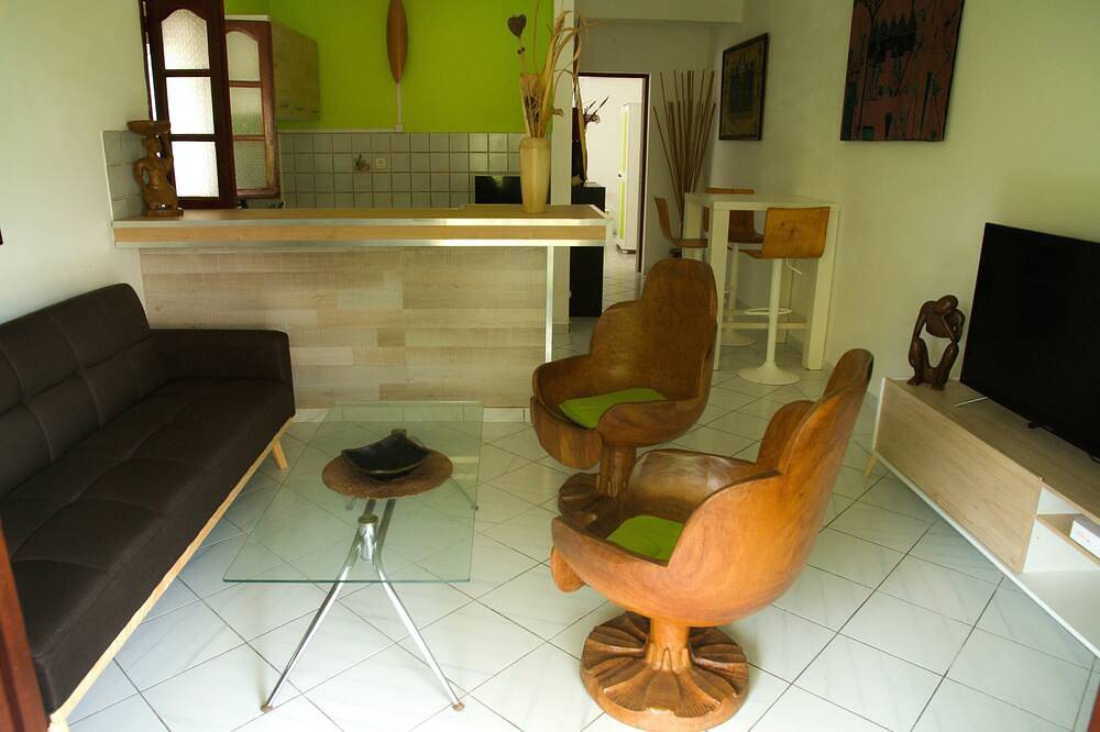 Appartement entier, Cozy one-bedroom apartment at the bottom of the villa in Le Gosier, Guadeloupe
