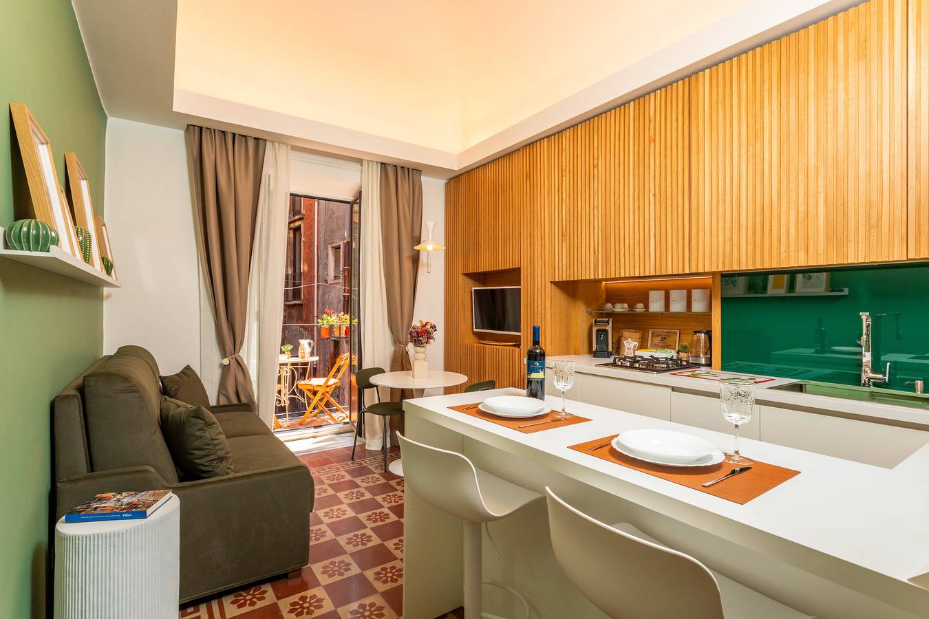 Apartamento entero, Apartamento 'Cutelli Square Two' con balcón, Wi-Fi y aire acondicionado in Catania, Provincia de Catania