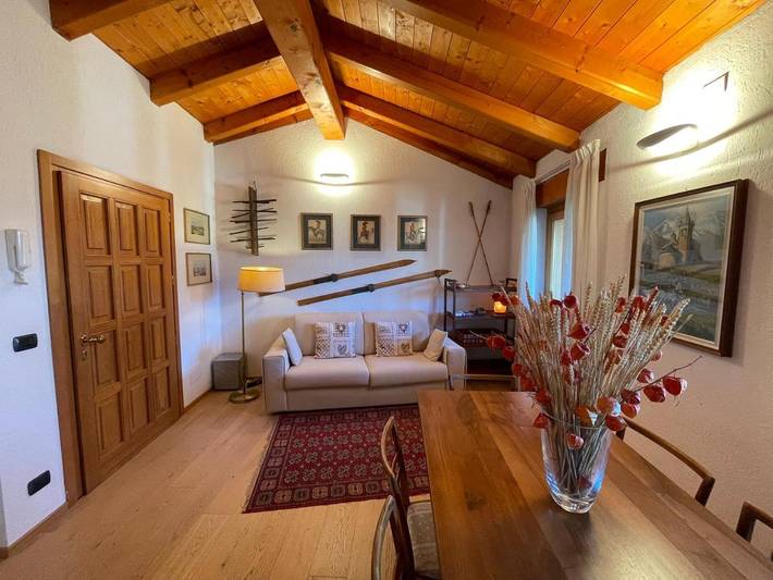 Gîte pour 4 personnes, avec Balcon ainsi que Terrasse et Vue dans Saint-Vincent - 4