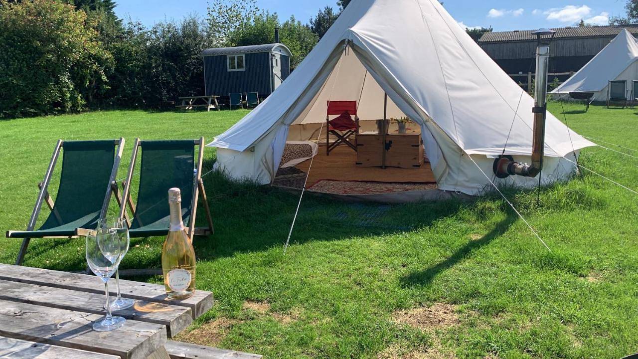 Tent in Radnage, Chiltern Hills