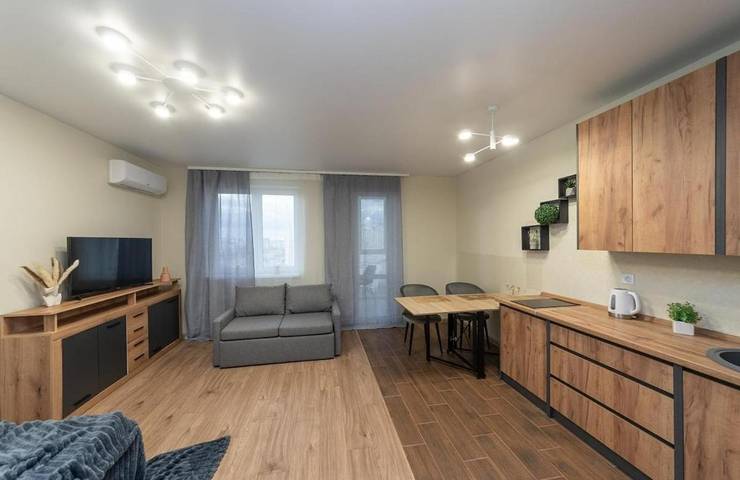 Apartament wakacyjny dla 4 osób, z Balkon i Widok w Kijów